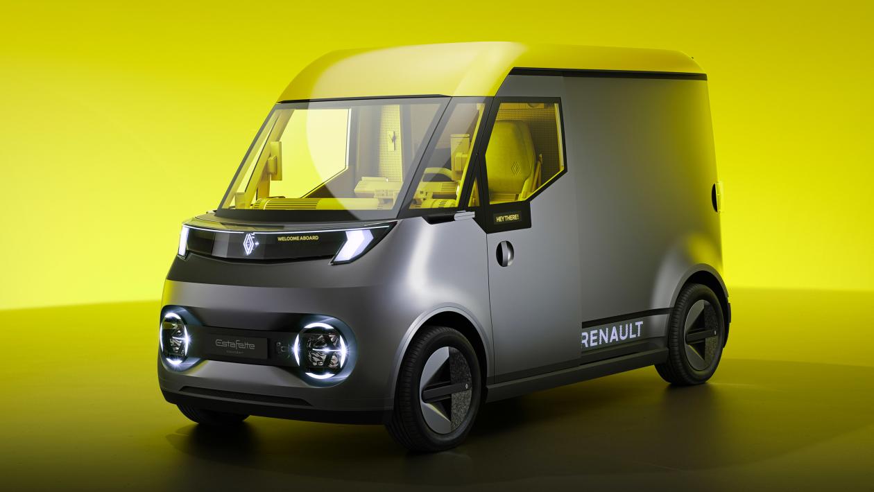 Renault Estafette Returns Striking Concept Previews The Future Of